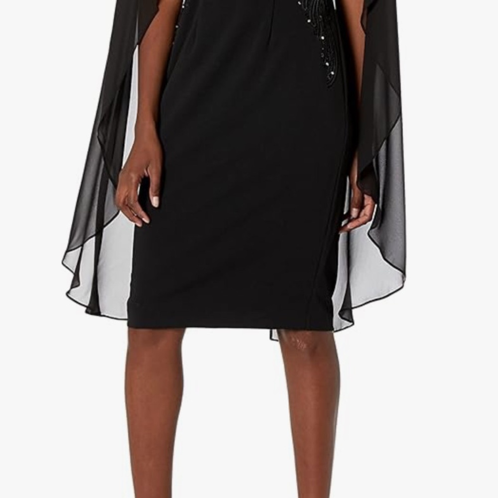 Elegant Black Cocktail  Dress